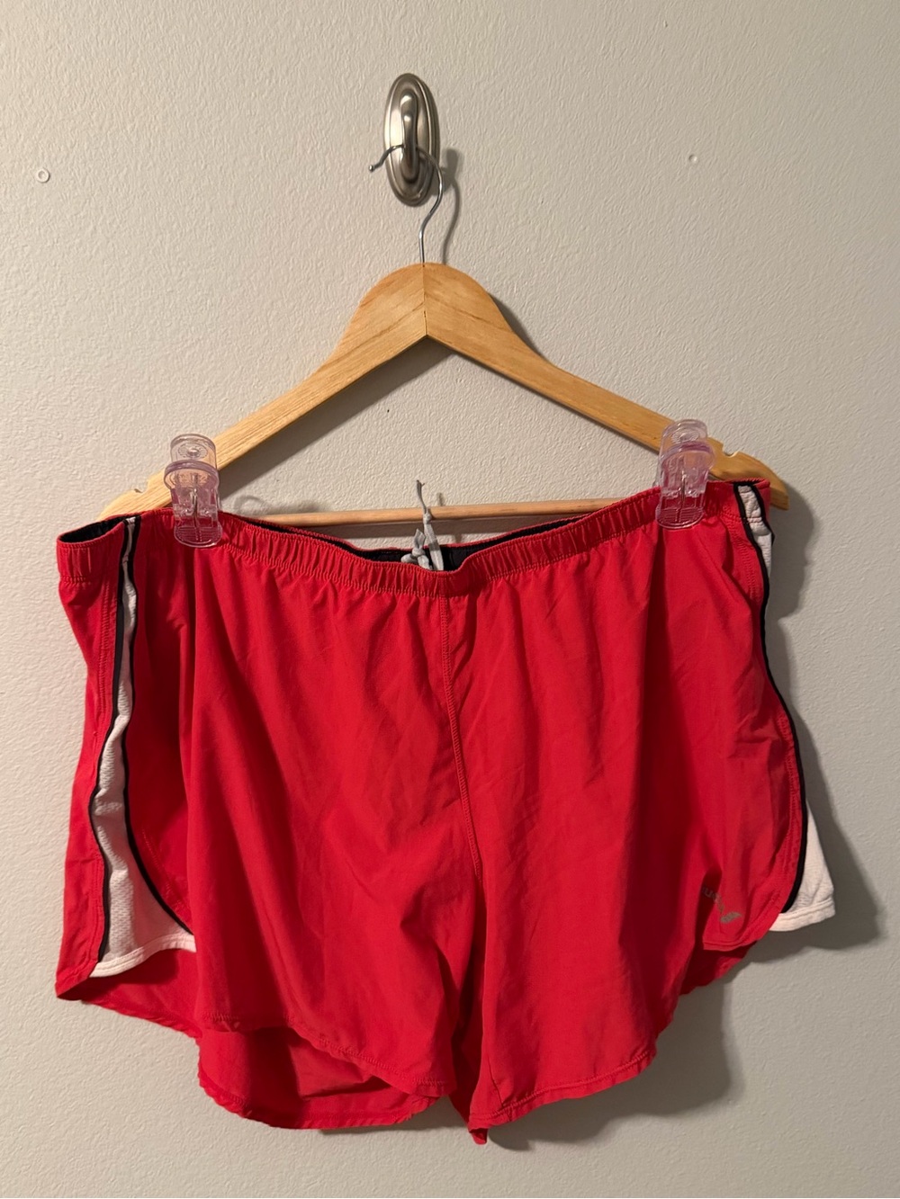 Saucony Women's Pink Athletic Shorts with Logo